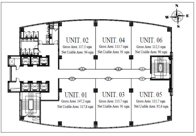 Layout-mat-bang-gelex-tower