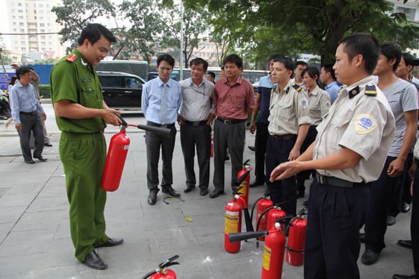 Đào tạo huấn luyện cho nhân viên tham gia PCCC