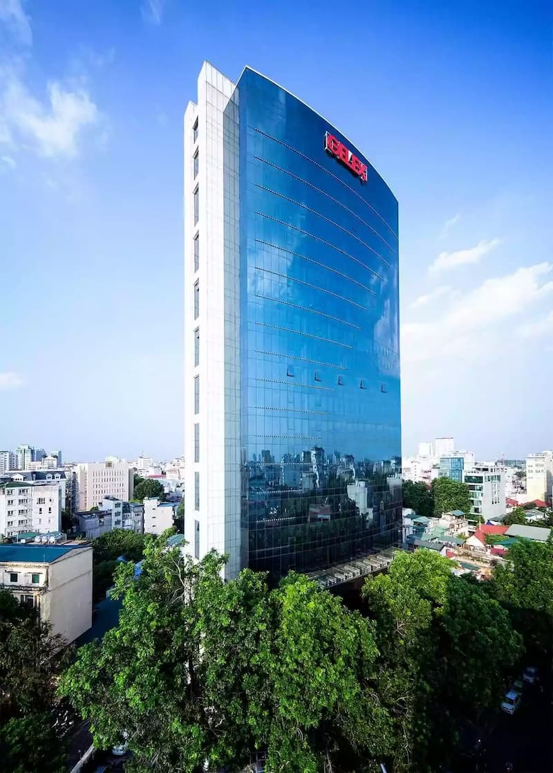 Tòa nhà Gelex Tower sở hữu vị trí hoàn hảo